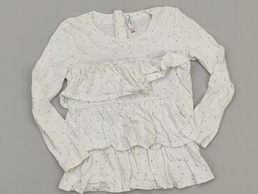biała bluzka koronkowa: Bluzka, Coccodrillo, 8 lat, 122-128 cm, stan - Dobry