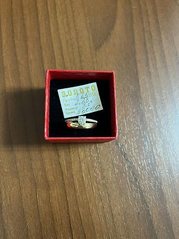 серебро с: Кольцо, Помолвочное, Проба 585, Женские, Новый — 6