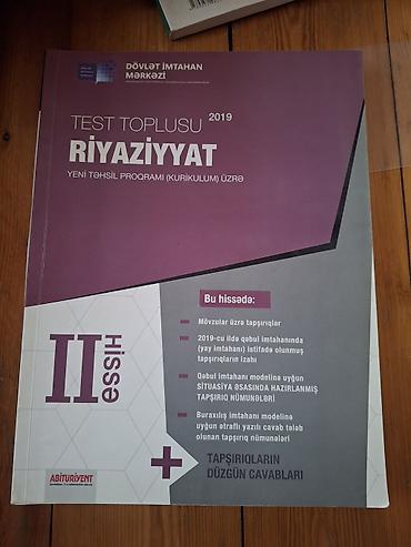 Testlər: Riyaziyyat Testlər 5-ci sinif, DİM, 1-ci hissə, 2023 il — 5