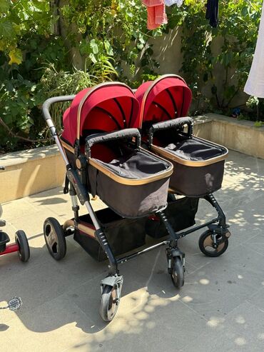 cybex uşaq arabası: Əkizlər üçün araba, İşlənmiş, Yaş: 6-12 ay, Ünvandan götürmə