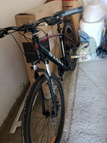 İdman velosipedləri: START brendli dağ/şosse hibrid tipli velosiped - Çərçivə: yüngül