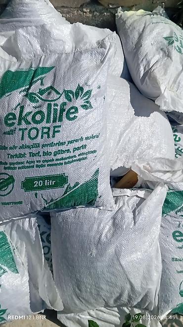 torf nerede satılır: Ekolife TORF – 2kq 3 kqdir cekisi perlitli torf Məhsul: Bitkiçilik — 1