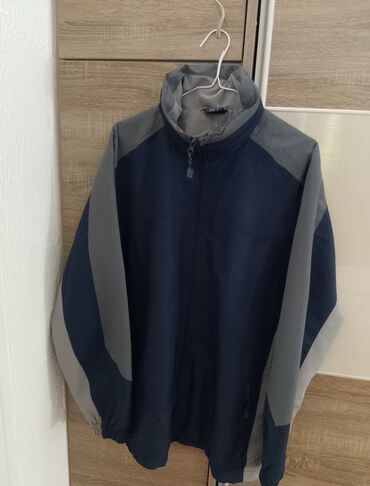 jakne od poliestera: Windbreaker, XL (EU 54), color - Blue, Polyester