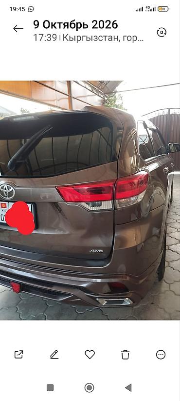 highland: Toyota Highlander: 2019 г., Автомат, Бензин, Кроссовер — 4