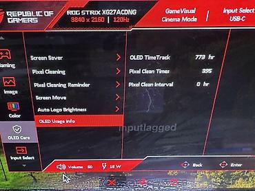 switch oled: 360гц OLED ASUS ROG Strix XG27ACDNG на гарантии коробка имеется — 3
