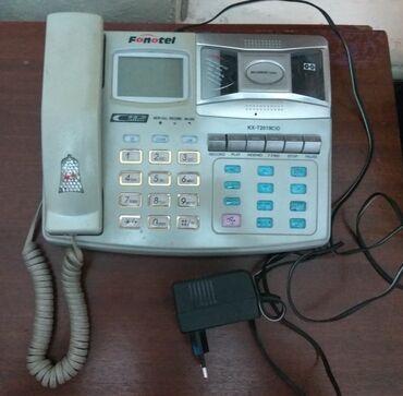 Stasionar telefonlar: Stasionar telefon Simli, İşlənmiş, Pulsuz çatdırılma — 8