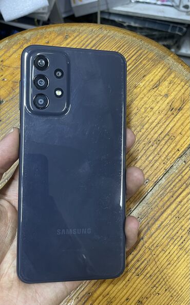 Samsung: Samsung Galaxy A23, Б/у, 128 ГБ, цвет - Черный, 2 SIM