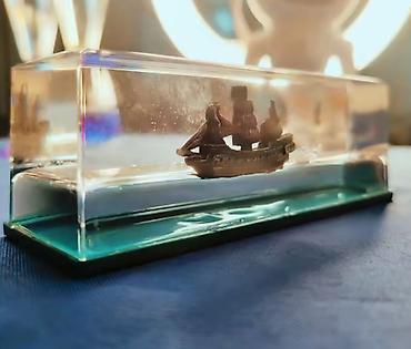 лайнеры: Круизный лайнер Круизный корабль бутылка флюида дрейф Настольный — 2
