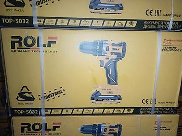 tools: Аккумуляторная дрель‑шуруповерт ROLF TOP‑5032 Основные — 1
