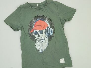 białe sukienki letnie boho: T-shirt, Name it, 8 years, 122-128 cm, condition - Very good