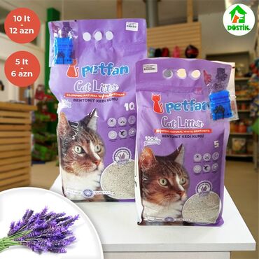 сухие корма для собак: 🐾🐱 hədi̇yyəli̇ “petfan” türkiyə istehsalı olan pişik qumları, 5 lt /