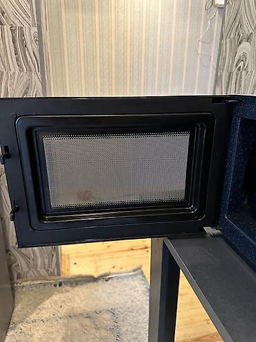 Mikrodalğalı sobalar: Mikrodalğalı soba Samsung, Ayrıca dayanan, Qril ilə, rəng - Mavi, Yeni — 6