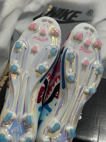 такелажные ремни: Футбольные бутсы Adidas F50, с коллаборацией BAPE Основные — 4