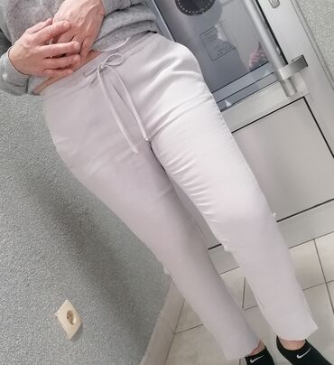 lidl lanene pantalone: M (EU 38)