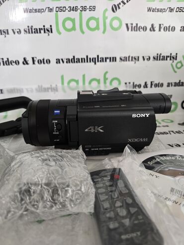 Videokameralar: Sony 4K XDCAM əl kamerası Təzə 0 məhsul. - Sensor: Exmor R CMOS - — 9