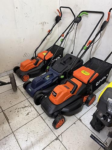 Газонокосилки: Газонокосилка, Новый, Электрическая, 2200 Вт, 4-х тактный двигатель, Самовывоз, Бесплатная доставка, Платная доставка — 2