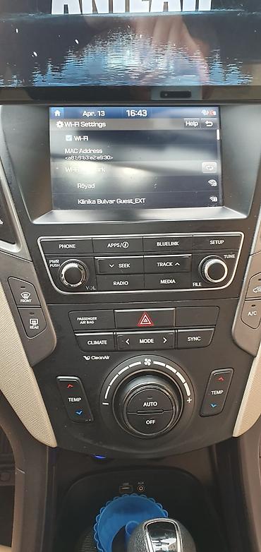 qirmizi masin: Hyundai Santa Fe: 2.4 l | 2016 il Ofrouder/SUV — 8