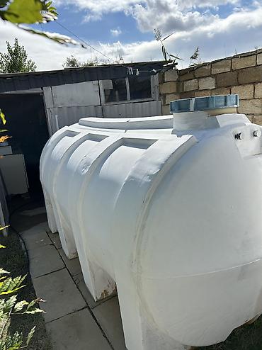 ixlas su: Bak, Plastik, 5000 l l, İşlənmiş, Ünvandan götürmə — 4