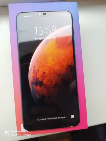 global trend in Кыргызстан | XIAOMI: Xiaomi Mi 8 Lite | 128 ГБ цвет - Синий | Сенсорный, Отпечаток пальца, Две SIM карты