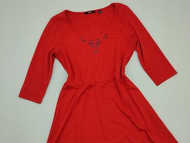 eleganckie sukienki na wesele czerwone: Sukienka, M, Esmara, stan - Bardzo dobry