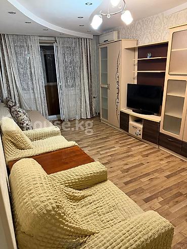 Батирлерди сатуу: 3 бөлмө, 56 м², Москва көч. / Манас проспекти (Белинка) 104-серия, 4 кабат, Евро оңдоо — 2