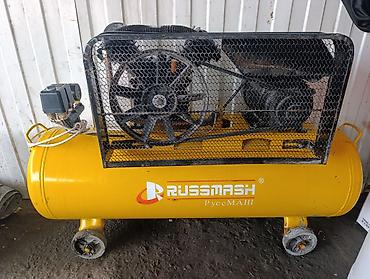 советский компрессор: Компрессор RUSSMASH (РуссМАШ), ременной, поршневой Б/У Характеристики — 1