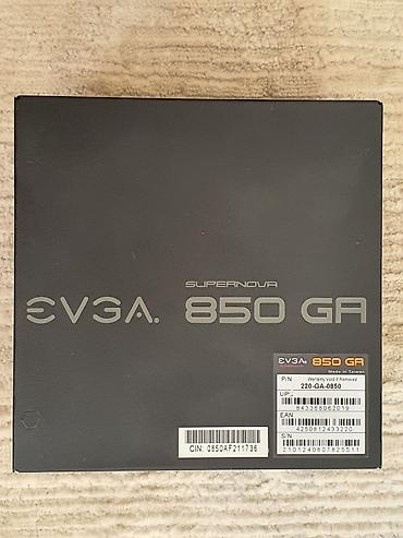 Настольные ПК и комплектующие: Блок питания, Б/у, EVGA, 850 Вт, Gold, 850 Вт — 5