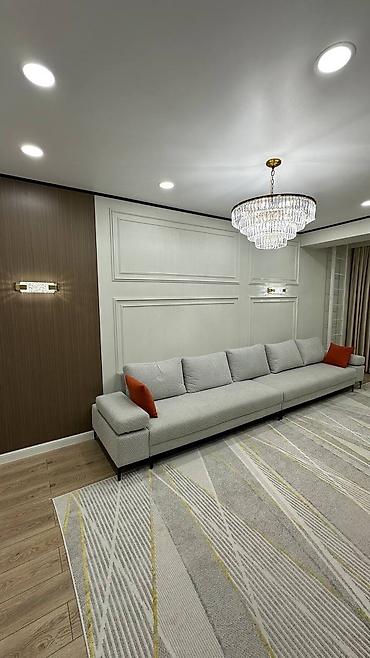 flat osh: 2 комнаты, 59 м², Асанбай мкр Элитка, 11 этаж, Свежий ремонт — 3
