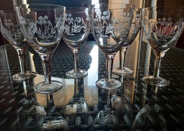 Qədəhlər: Qədəhlər, Şüşə, 6 ədədli dəst, SSRİ — 2