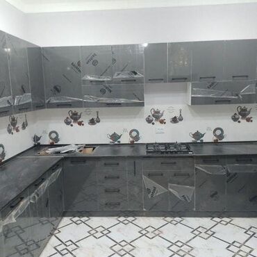 Sifarişlə mətbəx mebeli: Sifarişlə mətbəx dəsti, MDF — 7