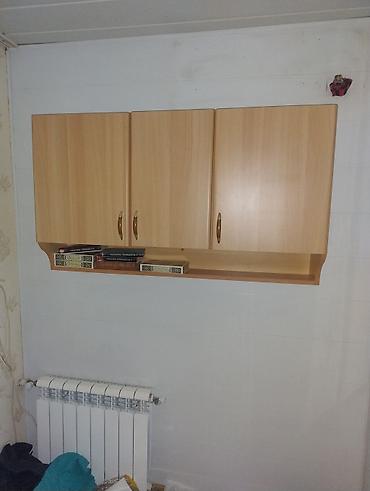 Mətbəx mebeli: Taxtadan hazırlanmış, yuxarı hissəsində qapıları şüşəli olan mətbəx -da lalafo.az — 2 Mətbəx mebeli: Taxtadan hazırlanmış, yuxarı hissəsində qapıları şüşəli olan mətbəx — 2