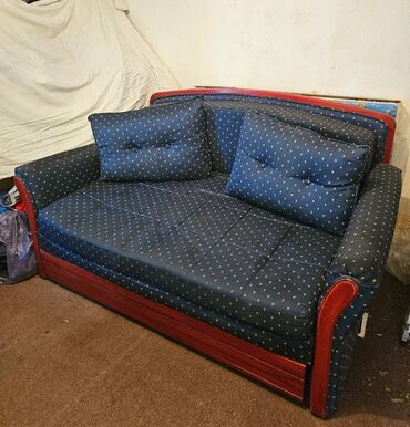 flamingo za bazen cena: Two-seat sofas, color - Blue, Used