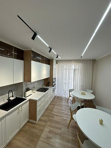 flat osh: 4 комнаты, 116 м², Асанбай мкр Элитка, 7 этаж, Дизайнерский ремонт — 3