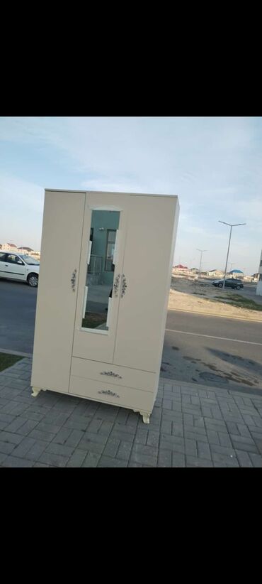 Dolablar: Yeni, Açılan, 3 qapılı Düz dolab, Qarderob, paltar dolabı, Azərbaycan — 19