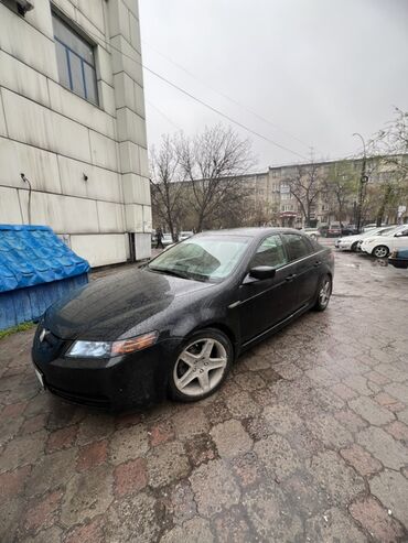 срочный продаю авто: Черный седан Acura TL, оснащенный люком на крыше. Автомобиль имеет
