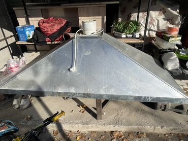 промышленная вытяжка для кухни: Промышленный вытяжной зонт из оцинкованной стали. - Тип