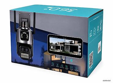 Smart Wi‑Fi PTZ təhlükəsizlik kamerası – 2K/4MP, dual lens - 2K (4MP)