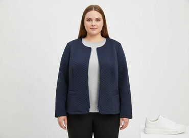 itmoda kurtki damskie: Marynarka damska, rozmiar 5XL