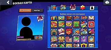 не актив: Игровой аккаунт Brawl Stars - Донатный аккаунт, вложено средств; — 5