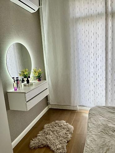 кровать 2 спальная: 2 комнаты, Новостройка, м. Иншаатчылар, 50 м² — 1