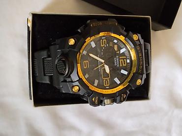 Ručni satovi: Casio G-Shock muški ručni sat – Mudmaster stil, crno-zlatni - Robusno — 4