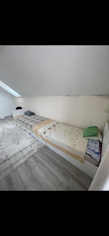 Спальные гарнитуры: Белый гарнитур для спальни/детской в современном минималистичном — 11