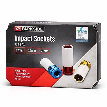 dk digital ls 180: Parkside Impact Sockets – set nastavaka za udarni pištolj/gedoru — 1