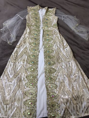 Платья: Вечернее платье, Средняя модель, С рукавами, M (EU 38)