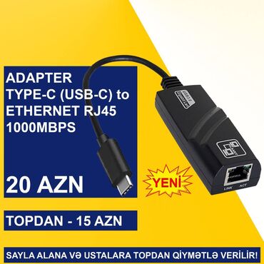 Digər kompüter aksesuarları: Type-c/usb-c adapterlər sayla alana və ustalara topdan qi̇ymətlə -da lalafo.az — 3 Digər kompüter aksesuarları: Type-c/usb-c adapterlər sayla alana və ustalara topdan qi̇ymətlə — 3