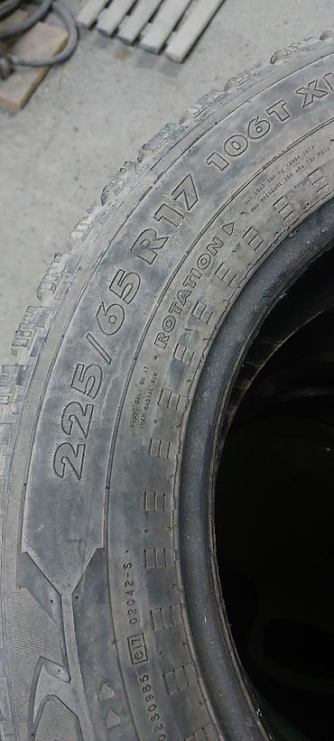 17: Шины 225 / 65 / R 17, Зимняя шипованная, Б/у, Комплект, Легковые, Корея, Nokian — 4