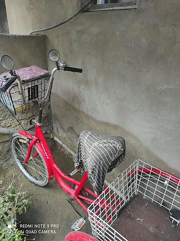 velosiped scott: Qırmızı CHARMER üçtəkərli velosiped - Stabil və rahat idarəetmə üçün — 2