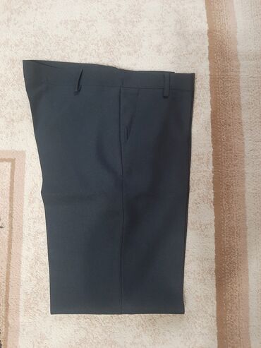 джинсовая одежда для девочек: Брюки цвет - Черный