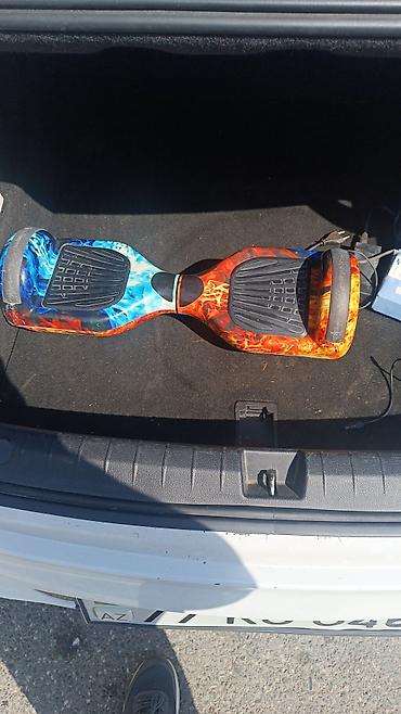 Giroskuterlər: Alov və buz dizaynlı balans skuter (hoverboard) - Rəngli “fire & — 6
