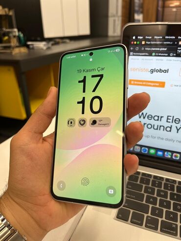 Samsung: Samsung Galaxy A56, 128 GB, rəng - Ağ, Simsiz şarj -da lalafo.az — 9 Samsung: Samsung Galaxy A56, 128 GB, rəng - Ağ, Simsiz şarj — 9